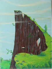 “Lucky Lady” by Kenneth Stancin Unframed Oil/Acrylic on Canvas 1989