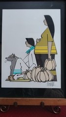 A Beautiful Original Vintage 1970 Painting Signed By The Artist
