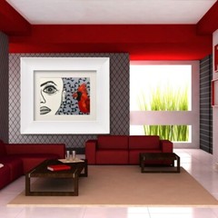 Original Acrylic Painting on Canvas, Awareness