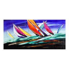 Natalia Sinkovsky Hand Signed Original Acrylic Painting on Canvas