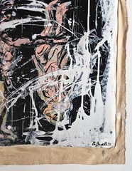 Georg Baselitz Signed Neo-Expressionist Oil Painting on Canvas – German Art