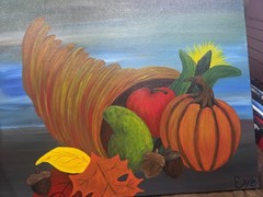 Folk Art Painting 20″ x 16″