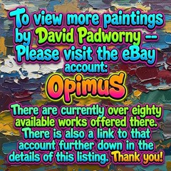 LANDSCAPE OIL█PAINTING VINTAGE█IMPRESSIONISm ART█SIGNED ABSTRACT ORIGINAL DECO A