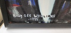 Billy Dee Williams „Two Jazz Singers / Band Members“ Original 26″ x 26″ 1995