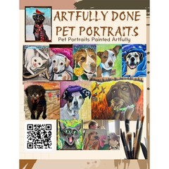 Lab Dog Mixed Media Book Page Art 8×8 Canvas