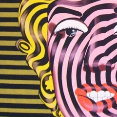 Marilyn Monroe Pop Art Optical Painting Wall Decor Figures Portrait Andy Warhol