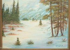 Stunning Canadian Impressionist Painting by Alice Smith North Pine B.C. Fine!