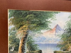 VTG. IMPRESSIONIST LANDSCAPE Oil On Board 11 3/4″x14″