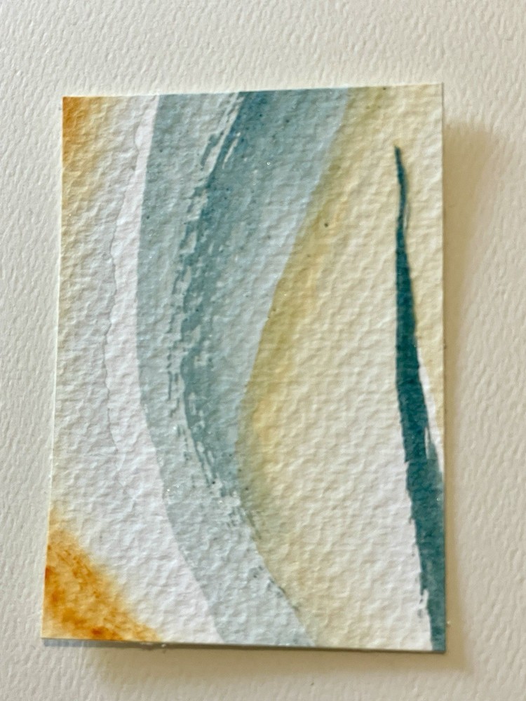 ACEO Hand-Painted Original Watercolor Painting Art Card (2.5 x 3.5 inches)