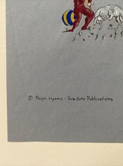 Rosemarie Beck (1923-2003) Holiday Gouache on Paper Painting, Drawing. So Joyful
