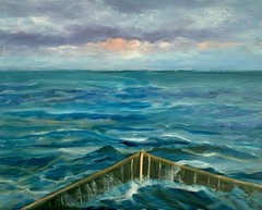 2026 High Seas Oil Painting By Gina Vann Large
