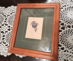 A Lovely, Beautiful Painting of a Blueberry