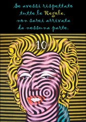 Marilyn Monroe Pop Art Optical Painting Wall Decor Figures Portrait Andy Warhol