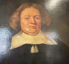 17th Century Oil On Canvas Portrait Of Hugh Peters By Anton Van Dyck