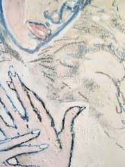 9 inch x 12 inch – Fashion/Figure Drawing – NO FRAME by A. Avila