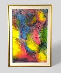 Beautiful Tatyana Ermolchik (20th/21st Century) Acrylic Composition