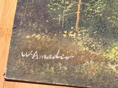 Original hand signed Oil Painting on Canvas 8 X 10 inch mounted on board