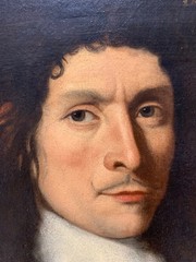 Museum Quality Antique Italian School Old Master Portrait Oil Painting of a Man