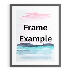 Original Hand Painted 5×7 Landscape Abstract Acrylic Paper Signed Wall Art