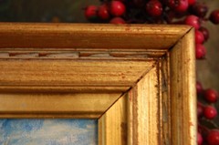 FRAMED ORIGINAL OIL OLD COLONIAL HOUSE VIEW OLD HAVANA, CUBA ARTIST: HECTO VIDAL