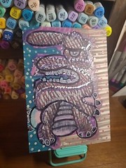 Original Painting Graffiti Character Gangster Cartoon Hat Gangstar Saurous DINO