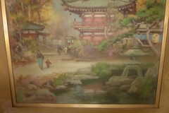 Early Fukutaro Terauchi (1891-1964) 17×20″ Japanese Oil Canvas Painting Original
