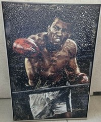 MUHAMMAD ALI Signed Stephen Holland 28×41 Giclee Canvas RARE OA “ In His Prime“