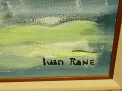 Ivan Rane 2022 Painting “ Horses in Taos“ New Mexico Oil on Canvas 43″x31″