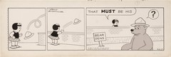 Ernie Bushmiller ORIGINAL ARTWORK FOR NANCY COMIC STRIP AUGUST 27 1969 #167692