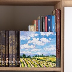 Italy Oil Painting Original 8×8″ Florence Italy Painting Tuscany Hill Vineyard