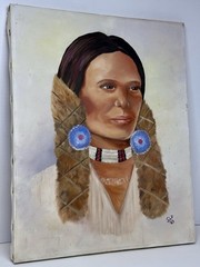 Vintage Hand Painted Oil Portrait Sacagawea Shoshone Native American Woman 16×20