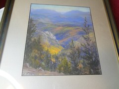 ELSIE HADDON HAYNES…..1881-1963….COLORADO PASTEL….NO RESERVE