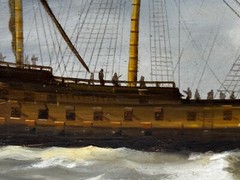 Epic Battle of Quiberon Bay 1759 Admiral Hawke Victory vs French Conflans Fleet