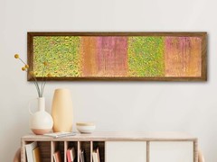Pinky’s Green (New) 36x12x1.5 In. Acrylic Thick Textured Original Art