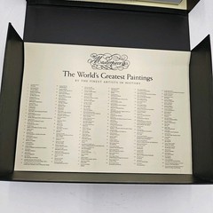 Masterpiece The World’s Greatest Paintings Box Set 16 Paintings Pictures + Easel