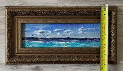 Impressionist oil painting original framed