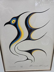Clemence Wescoupe (1951-2018)- „King Fisher“ 428 of 500 Native American Indian