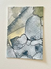 ACEO Hand-Painted Original Watercolor Painting Art Card (2.5 x 3.5 inches)