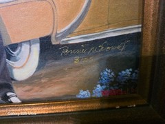 oil on canvas painting“ World’s Greatest Rock n Roll Band“ Elvis Presley