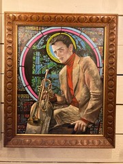 One of a Kind Pulp Painting – Jazz Trumpeter Chet Baker – Acrylic on Masonite