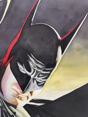 Batman Painting – Alex Ross painting -Pop Art – Comic Book art