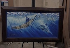Sailfish Underwater Ocean Painting Art