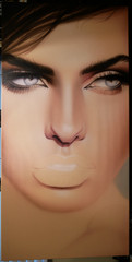„Rosie“ Original Painting Airbrush Elegant Roses Beauty