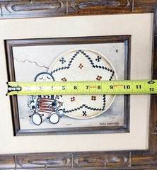 Millie Overfield (Tucson) Original Oil Painting Art – The Little Story Teller