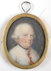 Lorenzo Balbi (1732-1782)-Attrib. „Portrait of an Austrian aristocrat“ miniature