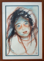 Contemporary Modern Original Painting Art 14 1/2″ X 20″
