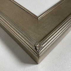 Vintage Fine Picture Frame Silver Gilt Plien Air Southwestern Fits 8″ X 10″