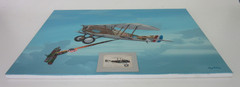 Raymond Waddey Painting WW1 SPAD XIII Smith IV, Arthur Raymond Brooks, 18″x24″