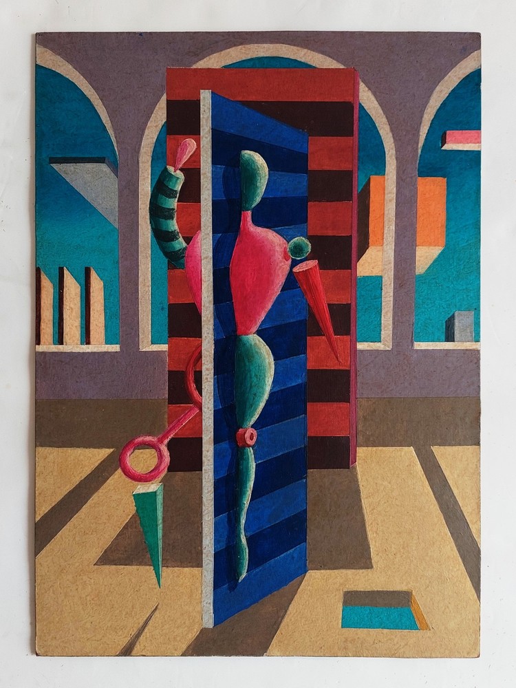 Xanti Schawinsky Sándor Bortnyik Kassák Oskar Schlemmer DeStijl Memphis Bauhaus