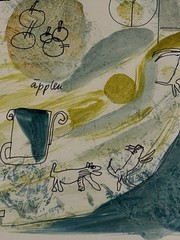 MADELEINE PYK Swedish Born 1934 Watercolor – on paper. Original Unique RARE